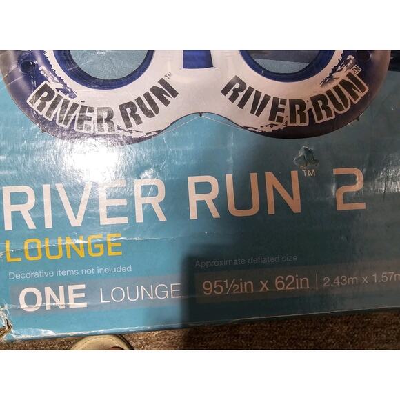 Intex River Run II 2 Person Water Tube Float with Cooler - 58837EP (ST) - Picture 3 of 8